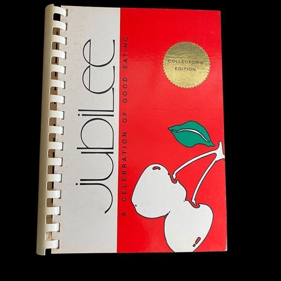 Jubilee Cookbook Rodef Shalom Sisterhood Ohio Collector’s Edition 1986 Cookbook - Picture 1 of 8